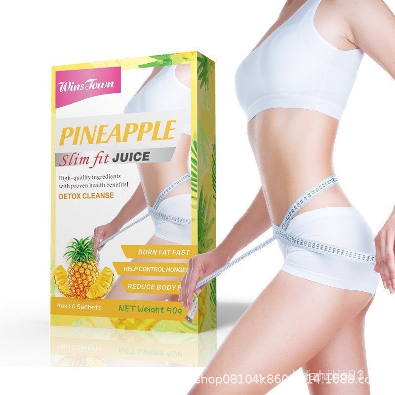 Buy One Get One Free Export pineapple flavor slimming juice milk tea and coffee