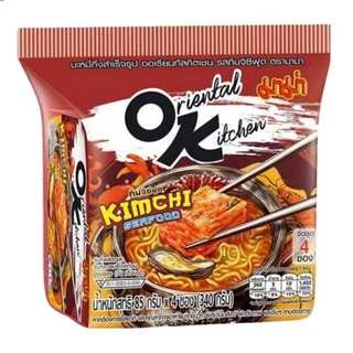 [1แพ็ค4ซอง] Mama OK มาม่า โอเค บะหมี่กึ่งสำเร็จรูป มีหลายรสชาติให้เลือก