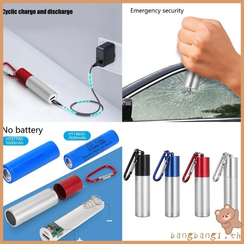 Bangb แท่นชาร์จพร้อม Window Breaker Function 21700 Holder สําหรับโทรศัพท์