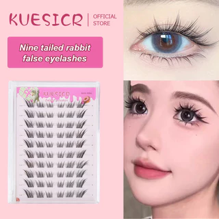 【ซื้อ 1 แถม 1】ไม่ต้องใช้ขนตาปลอม ขนตาปลอมติดแน่นพิเศษ ไม่ต้องใช้กาว ต่อขนตา Kuesicr
