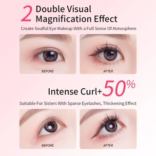 【ซื้อ 1 แถม 1】ไม่ต้องใช้ขนตาปลอม ขนตาปลอมติดแน่นพิเศษ ไม่ต้องใช้กาว ต่อขนตา Kuesicr