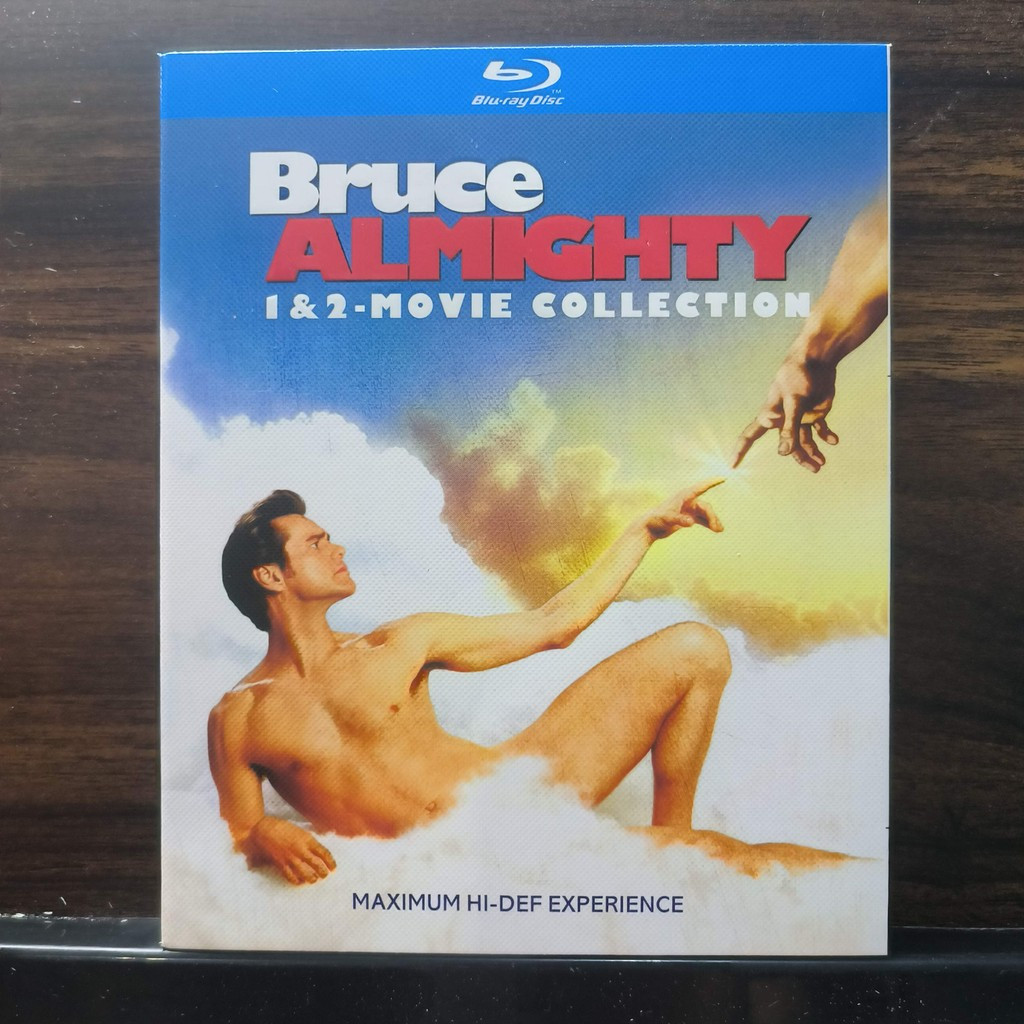 Blu-ray Disc American Film Bruce Almighty (2003) + Evan Almighty (2007) Eng Zh Portugal Spanish Thai