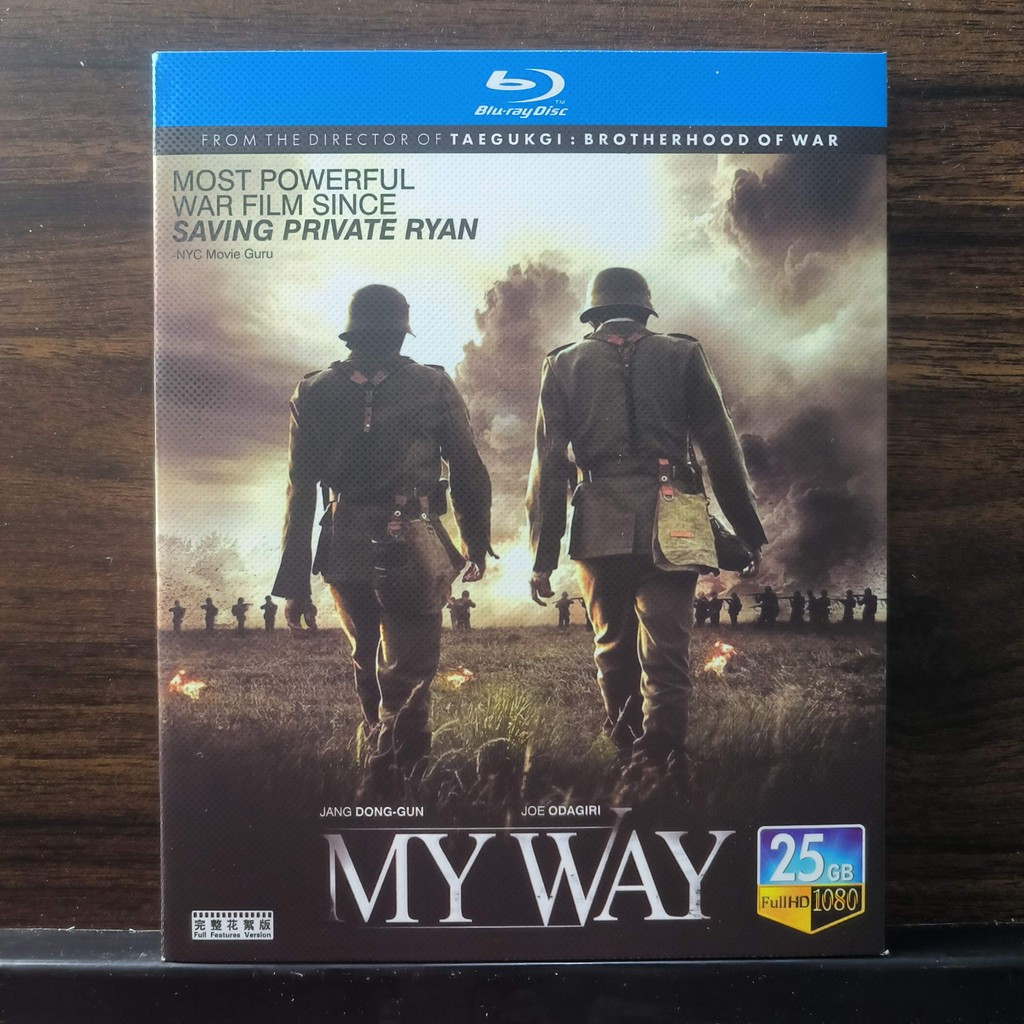 Blu-ray Disc ฟิล์มเกาหลี My Way 2011 EN ZH Thai Japanese Brand New Boxed 25GB BD A281