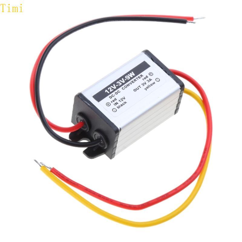 Timi Step Down Transformer Converter12V เป็น 3V 3A 9W Converter อุปกรณ์เสริมเครื่องมือ