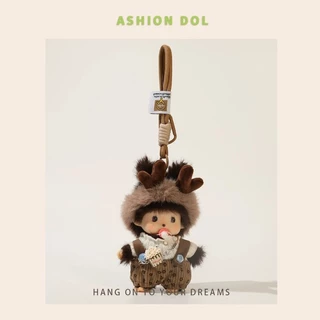 【พร้อมส่ง】monchhichi baby กระเป๋า พวงกุญแจ เสื้อ แก้ว พวงกุญแจ jol case griptok magsafeของแท้น่ารักลิงตุ๊กตากระเป๋าจี้กระเป๋าจี้มือเชือกตุ๊กตาแฟนของขวัญตุ๊กตาไวนิลจี้