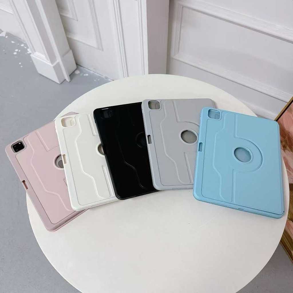 หมุนสําหรับ iPad Air11 M2 M3 2024 ฝาครอบสําหรับ iPad Pro11 M4 iPad10.2 ipad9.7 mini7 mini6 8.3 นิ้ว