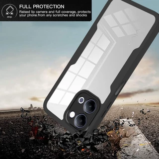 สําหรับVivo Y05 Y11D Y21 Y11 5Gเคสโทรศัพท์Full Body 2 In 1 Double Sided ProtectorปลอกVivoY05 VivoY11D Y04 Y29S Y31D Y21D Y31 360 ด้านหน้า + ด้านหลังกันกระแทกนุ่มปกหลัง