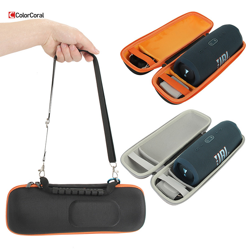ColorCoral EVA Hard Travel Case สําหรับ JBL Charge 5 ลําโพงพกพากระเป๋าสําหรับ JBL Charge5 กระเป๋าลํา