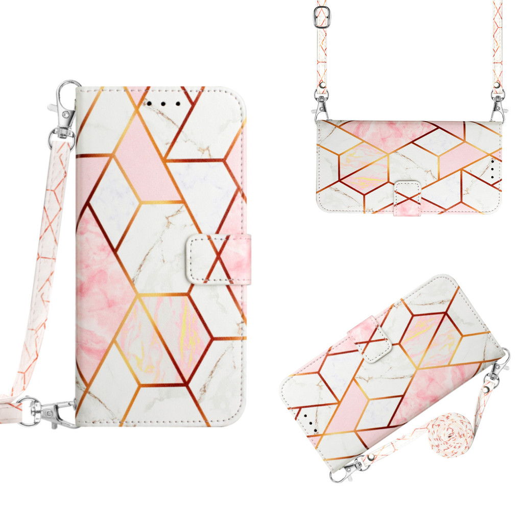 Sharp Aquos R10 R9 Pro R6 R6G R1 Zero sense 10 9 basic lite 3 Marble PU Leather Wallet Flip Case wit