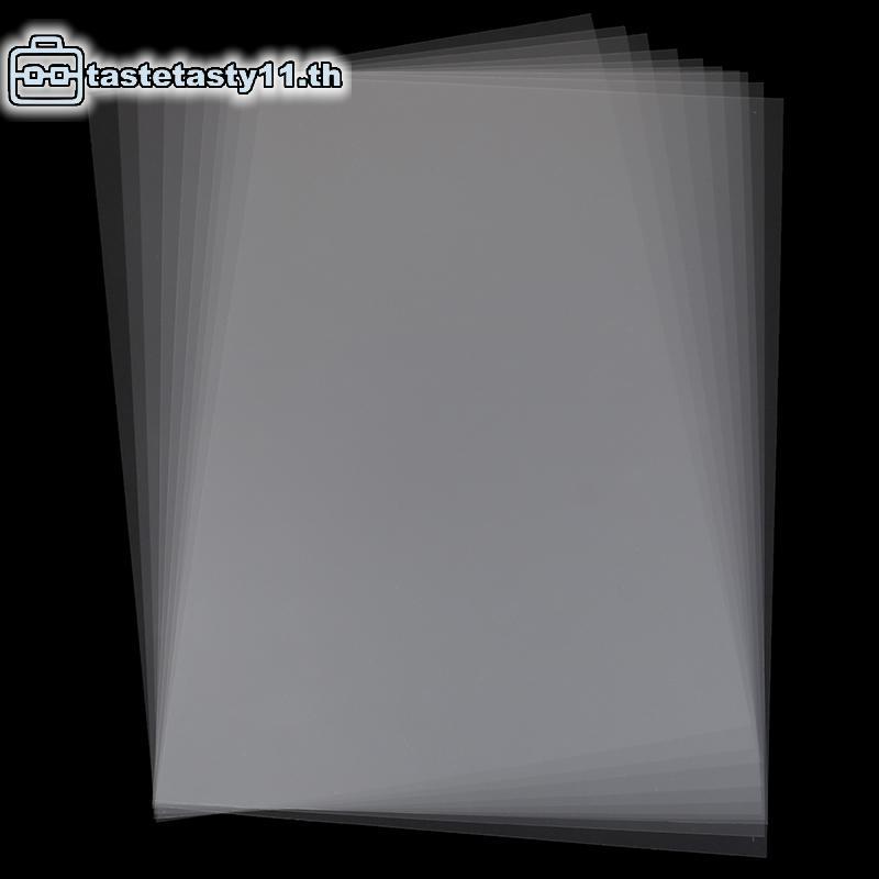 TA 10 ชิ้น A4 Inkjet Laser Printing Transparency Film กระดาษถ่ายภาพ PCB Stencils TH