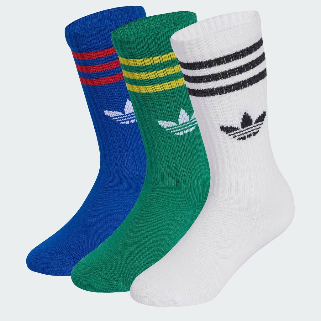 adidas ไลฟ์สไตล์ ถุงเท้าความยาวครึ่งแข้ง (3 คู่) Unisex สีขาว IL5026