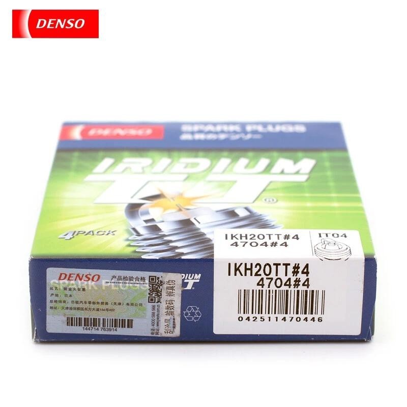 หัวเทียน DENSO Iridium platinum IKH20TT 4704 สําหรับ 508/307 หัวฉีด Citroen Sega oe 90919-01247