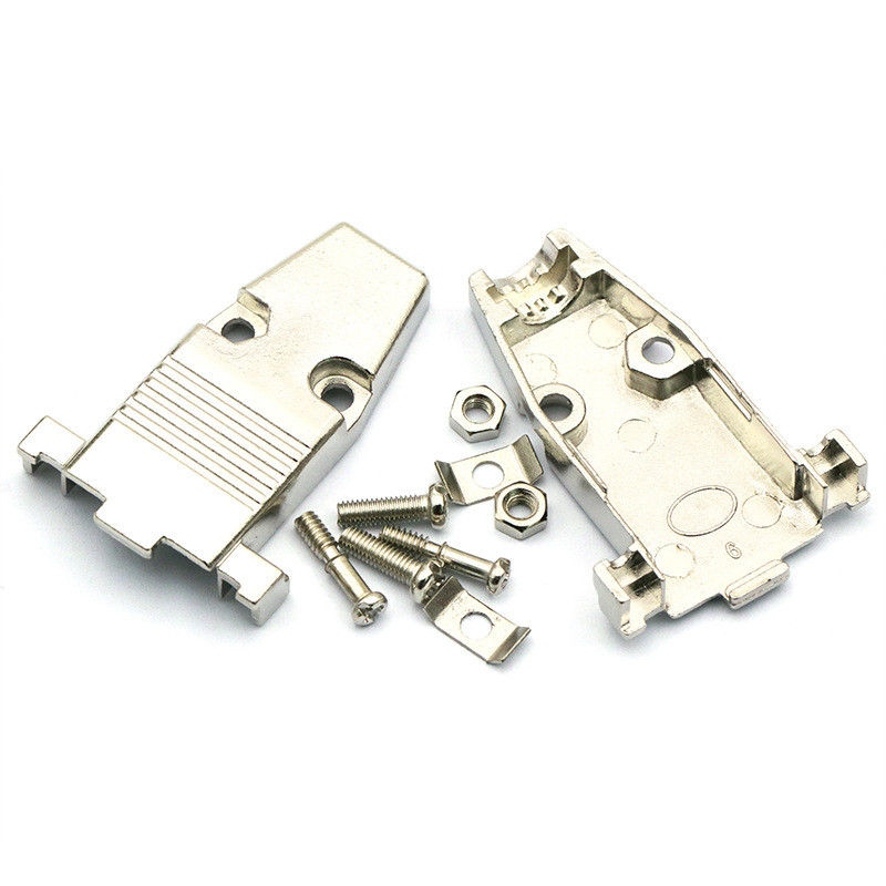[TELESKY] DB9 Shell DB9 Metal Shell DB9 Metal Shell Serial Shell Connector
