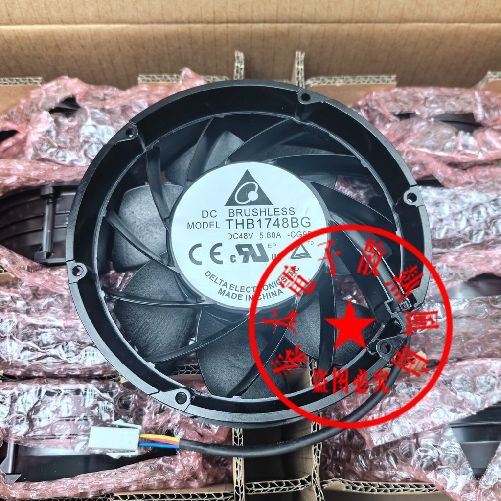 [หม้อน้ําพร้อมสต็อก] THB1748BG ยี่ห้อใหม่ Original Delta 48V 168W 5.8A Super Violent Fan 172 * 172 *
