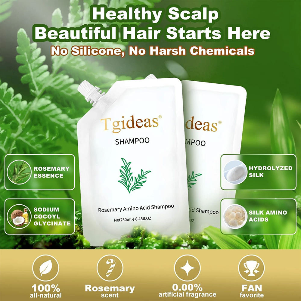 Tgideas Rosemary Amino Acid Shampoo, Shampoo for Thinning Hair Loss