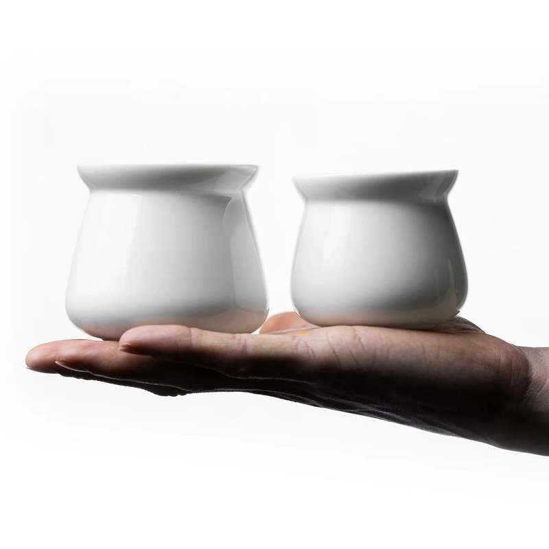 กาแฟชิมถ้วย HAND-Brewing ถ้วยกาแฟสีขาว Porcelain เซรามิคพรีเมี่ยม HAND-Brewing กาแฟชิมถ้วย ORA Sensory SENSE กลิ่นกลิ่นหอมชิม High-End ประณีต