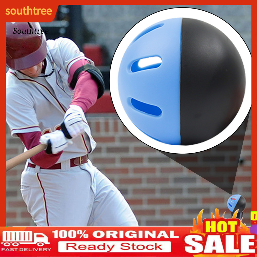 SOU_ Curveball Practice Ball Safe Practice Baseball 2 ชิ้นลูกฝึกเบสบอล Eva น้ําหนักเบาสําหรับเด็กผู้