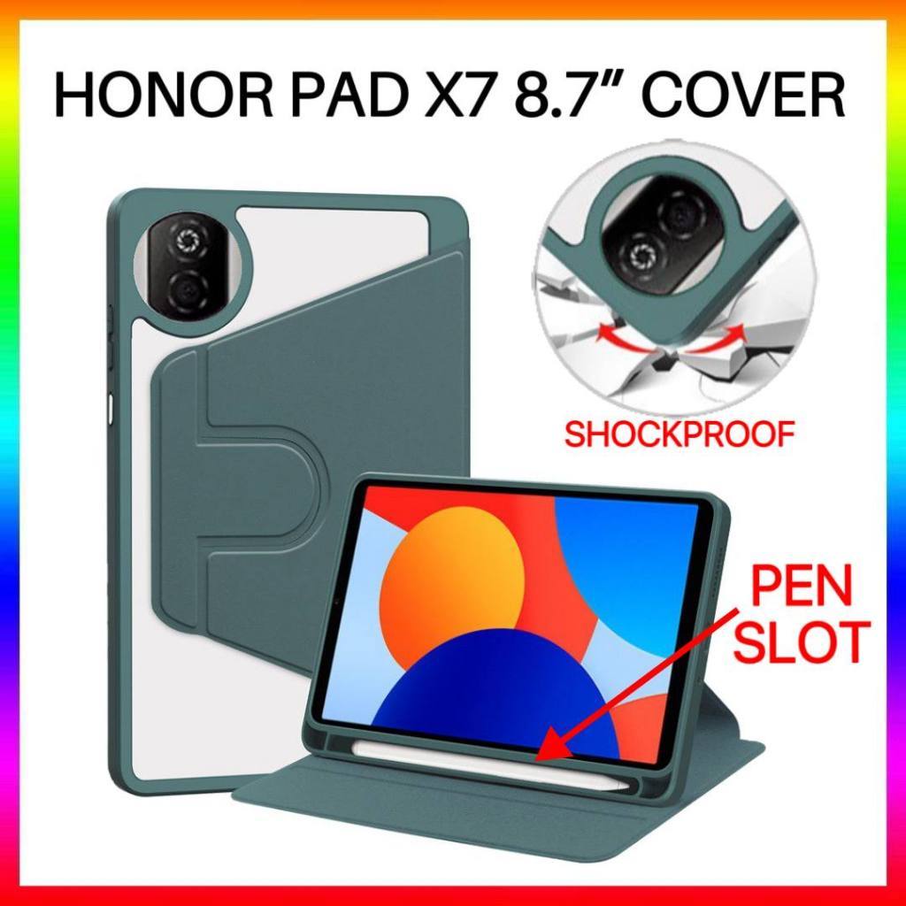 Honor Pad X7 8.7 นิ้วฝาครอบช่องเสียบปากกาอะคริลิคใส Honor PadX7 เคสป้องกัน
