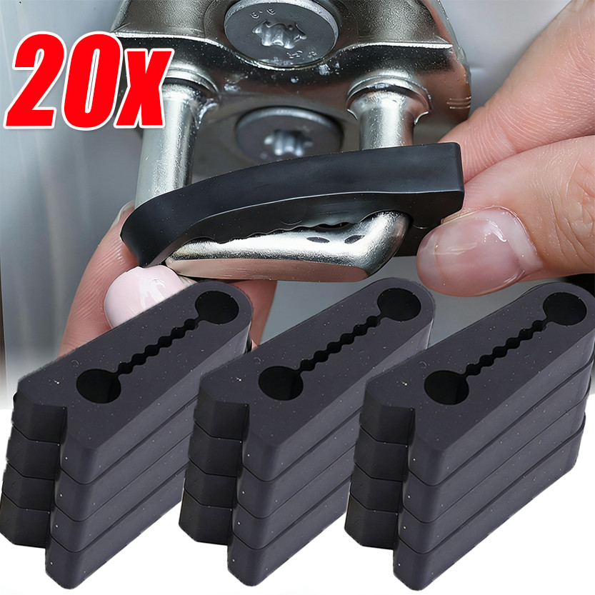 4/20 ชิ้น Universal Car Door Lock Damper Buffer Pad/ลดเสียงรบกวนอัตโนมัติและแผ่นป้องกันการชนกัน