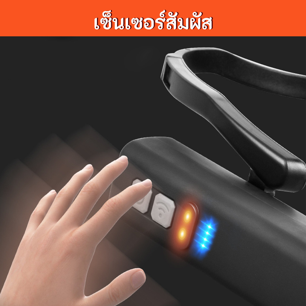 โดร์ไฟฉายคาดหัวแบบหนีบหู กันน้ำ IPX4 พกพาสะดวก น้ำหนักเบา เหมาะสำหรับการเดินป่า ราคา ถูกที่สุด ดีลบีเคเค แกลเลอรีภาพที่ 6