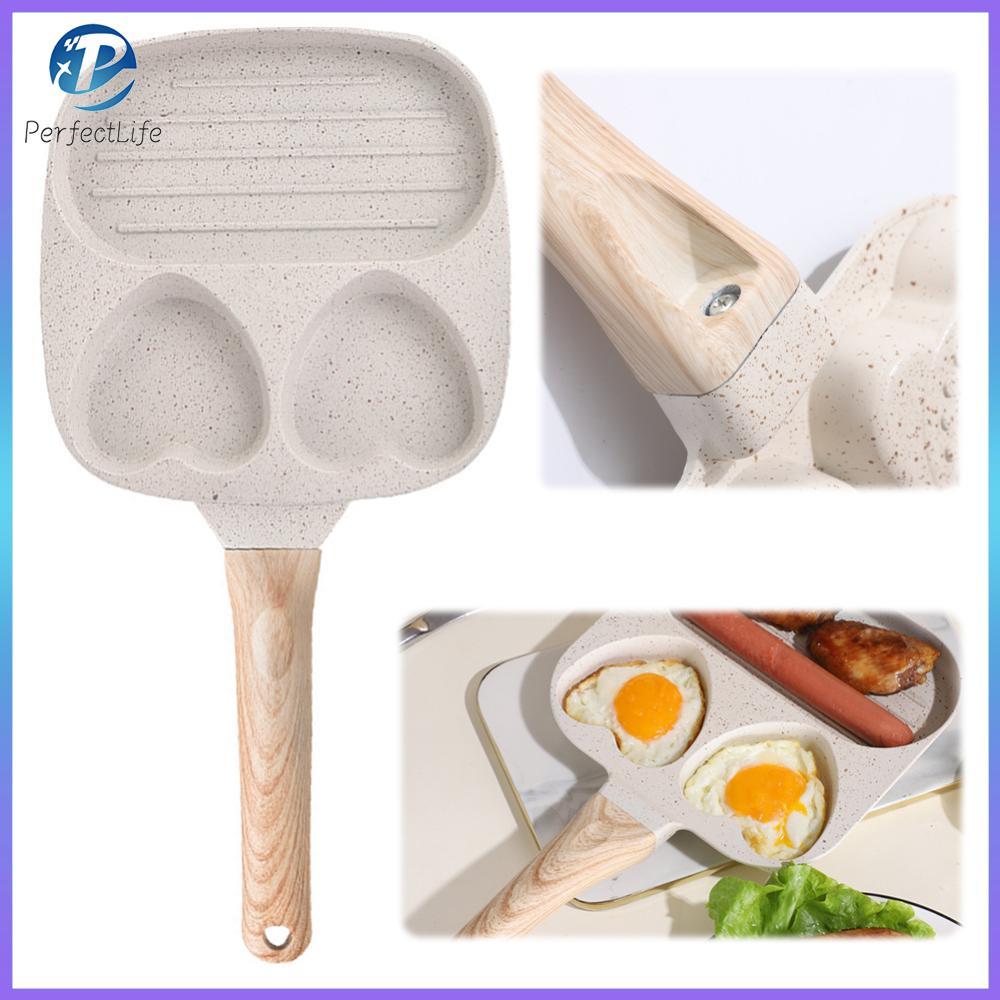 [จัดส่งในพื้นที่] Egg Nonstick Easy Clean Pan Pancake for Breakfast Pancake Burger Sandwiches เข้ากั