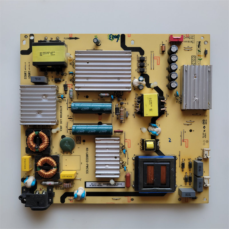 Original TCL L55P1S-CF Power Board 40-LM9222-PWC1CG 08-LM922A2-PW200AA