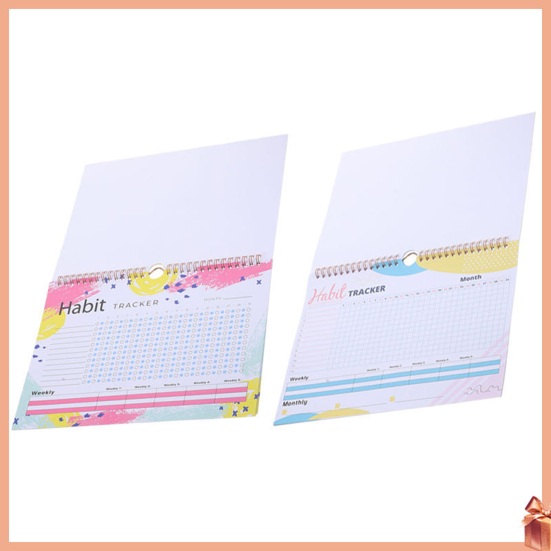 Tracker Planners to Undated รายเดือนทุกวัน Task Goal Habit Calendar Weekly dliyuanai