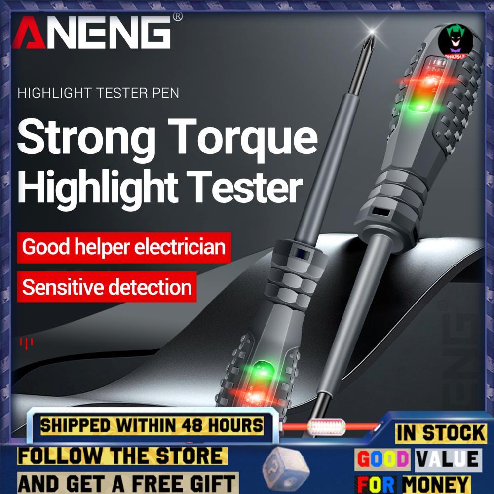 Sinhopsa ANENG B05 2 ชิ้น Word/Cross ไขควง เครื่องทดสอบไฟฟ้า ปากกา ครัวเรือนอเนกประสงค์พร้อมตัวบ่งชี