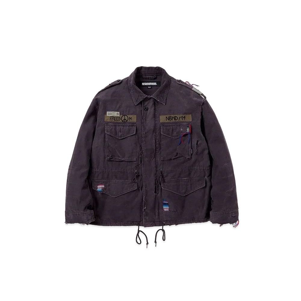 NEIGHBORHOOD 24SS Savage M-51 Jacket Black Unused