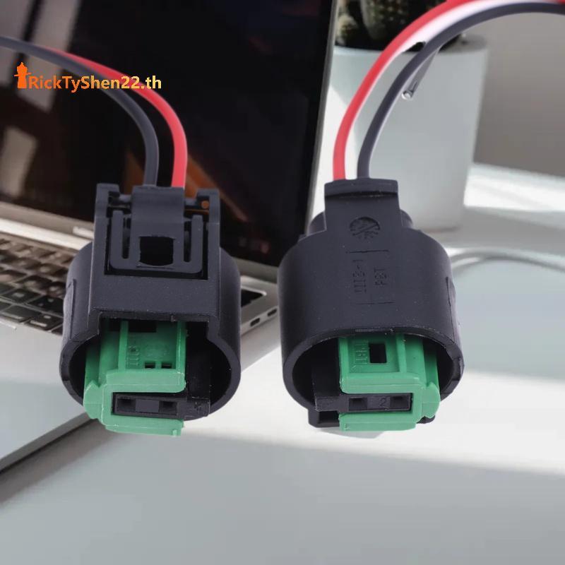 RickTyShen ปลั๊กขั้วต่อ Ambient ภายนอกเซ็นเซอร์อุณหภูมิอากาศสําหรับ 1 6 7 Series E39 E46 X3 X5 X6 Z4