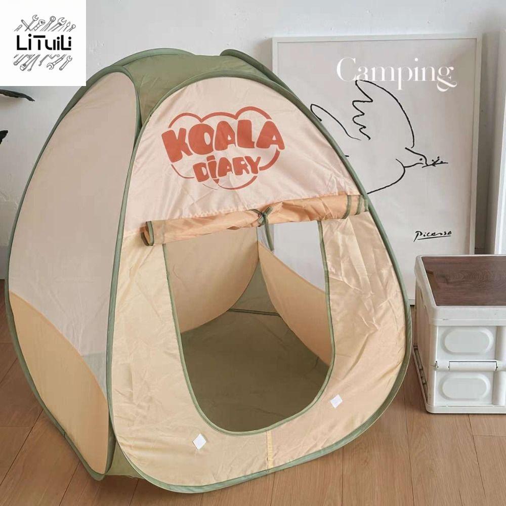 AKAMA กลางแจ้งของเล่นสํารวจธรรมชาติ, Pop Up เต็นท์ Camping ชุดเด็กผจญภัยชุดของเล่น, Camping Gear รวม