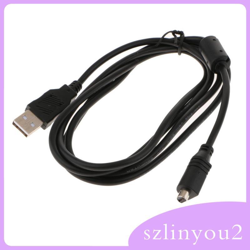 [szlinyou2] 6X VMC-15FS 10pin to USB Data Sync Cable for Sony Digital Camera Handycam Black