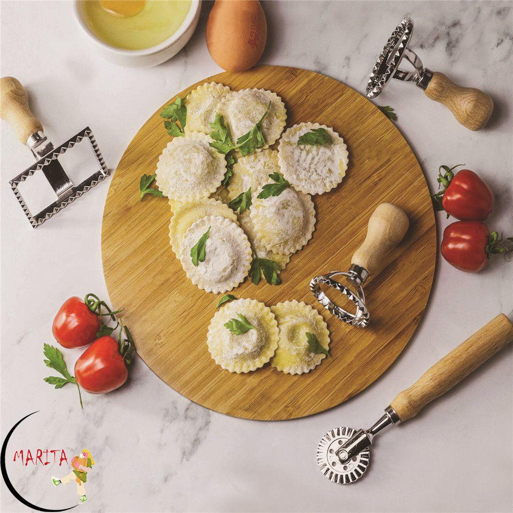MARITA Ravioli Cutter Tool คุกกี้เกี๊ยวขนมที่ทนทาน