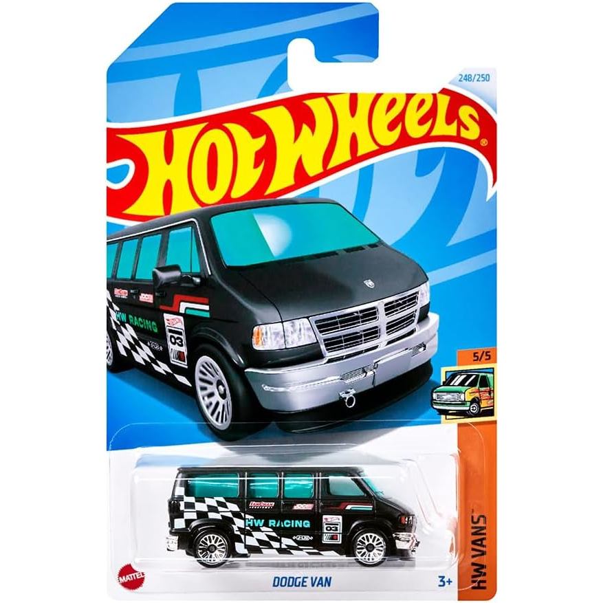 Hot Wheels No.248 HW Vans Dodge Van HXR31