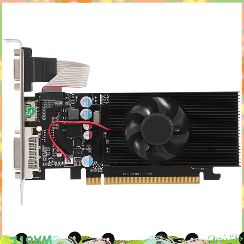 GT210 1GB DDR2 64Bit กราฟิกการ์ด PCIE 2.0 GPU - ใช้งานร่วมกับ DVI VGA Desktop Video Card