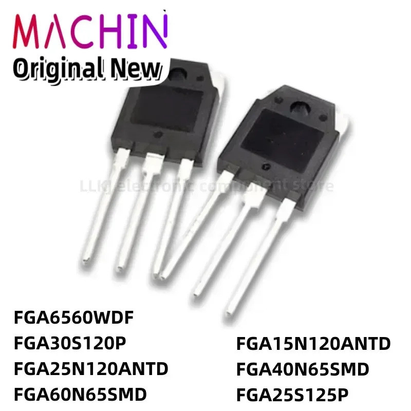 5 ชิ้น FGA6560WDF FGA30S120P FGA25N120ANTD FGA60N65SMD FGA15N120ANTD FGA40N65SMD FGA25S125P TO3P Fie