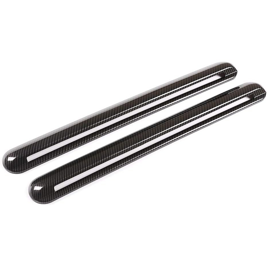 CHEYACar C Pillar Air Vent Trim แผงหน้าต่างด้านหลังสําหรับ Mercedes Benz G Wagon W464 G Class W463 G