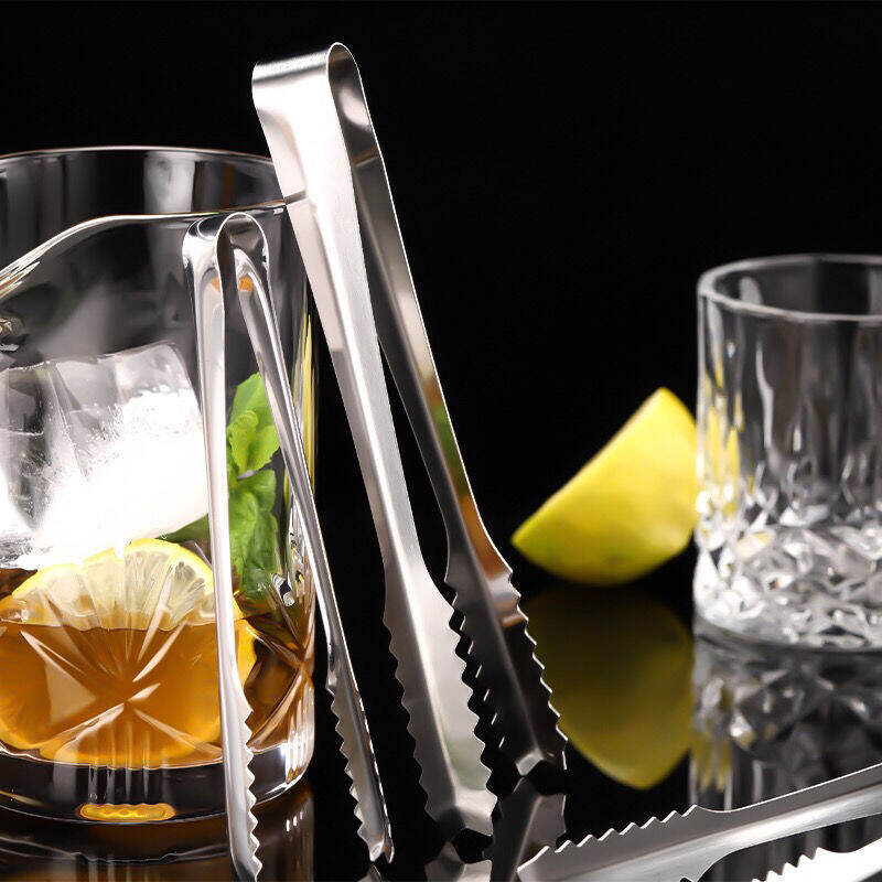 COZII ที่คีบ สแตนเลส ที่คีบอเนกประสงค์ ทีคีบน้ำแข็ง ของใช้ในบ้าน ที่คีบสแตนเลส ที่คีบปากจระเข้