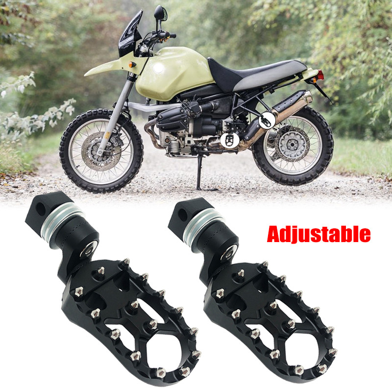 RT สําหรับ BMW R1100GS R1150GS R1100 GS R1150 GS R 1100GS รถจักรยานยนต์ปรับด้านหน้าและด้านหลังพักเท้