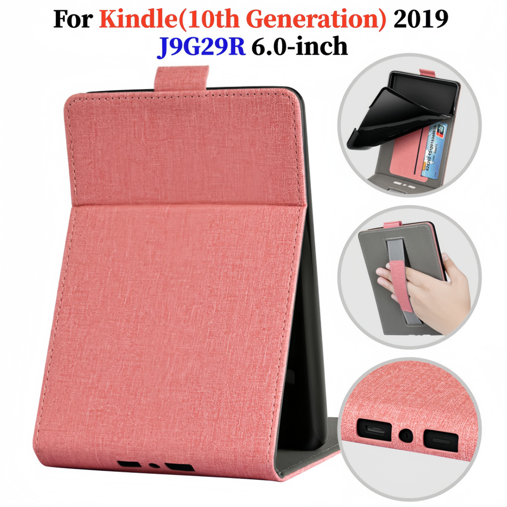 สําหรับ Kindle(10th Generation) 2019 6.0 นิ้วฝาครอบหนัง Kindle Colorsoft Signature Edition J9G29R มื