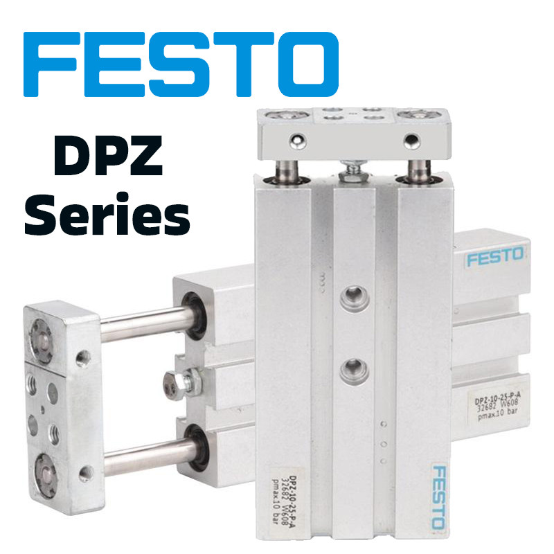 FESTO Original DPZ-10-PA-S2/DPZJ-10-PA-S2/DPZ-10-PA-KF-S2/DPZJ-10-P-A-S2 กระบอกสูบคู่