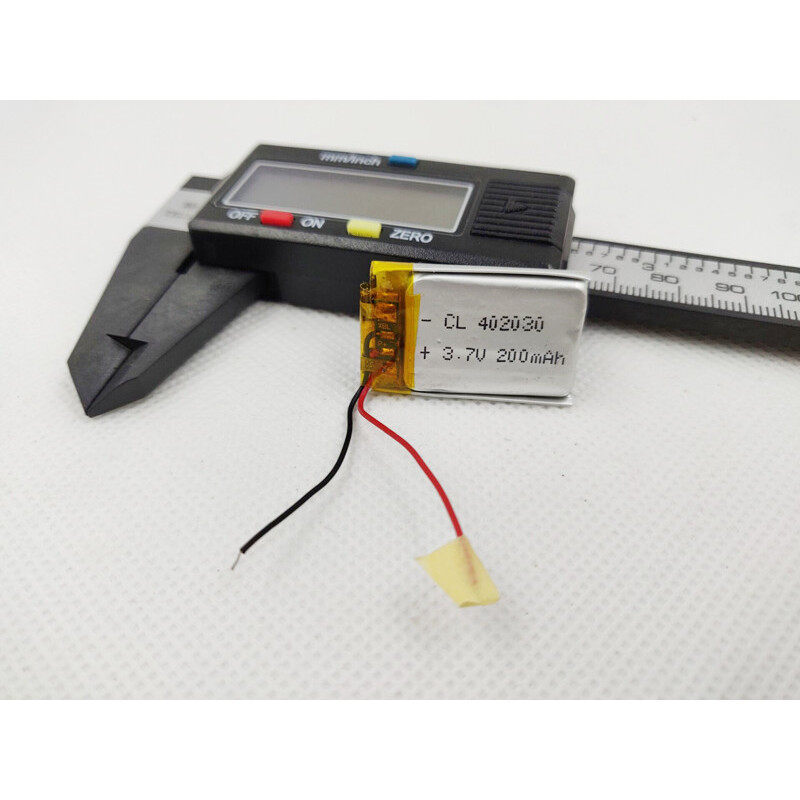 Brand New  402030 200มะห์ 3.7โวลต์ เครื่องเล่นนําทางเครื่องบันทึกการขับขี่แบตเตอรี่ลิเธียม