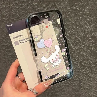 กรณีโทรศัพท์ จัดส่งจากประเทศไทย สไตล์น่ารักเคสไอโฟน iPhone 16 15 14 13 12 11 PRO MAX X XS MAX XR 7/8P ป้องกันลายนิ้วมือ