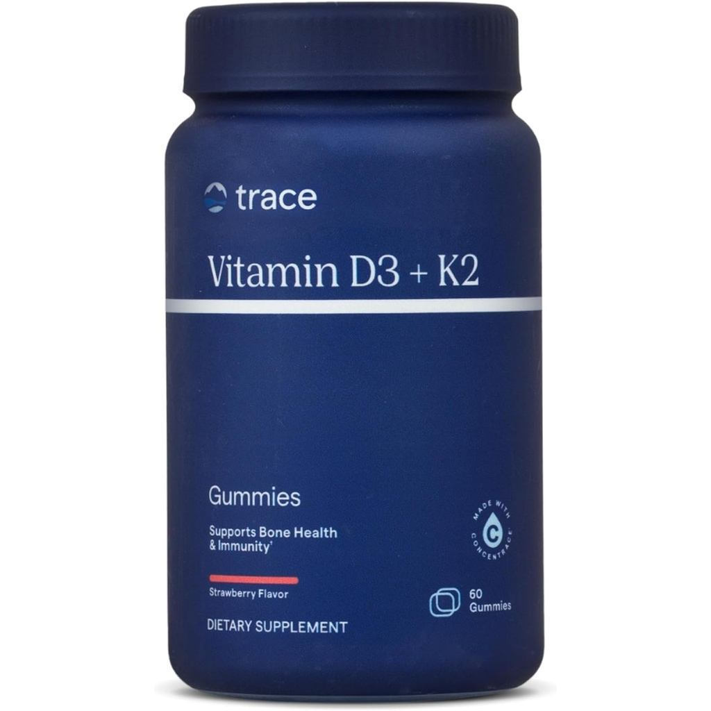 ร่องรอยแร่ธาตุ |       วิตามินดี3+K2 กัมมี่ |       5,000 International Unit วิตามิน D3+50 ไมโครกรัม