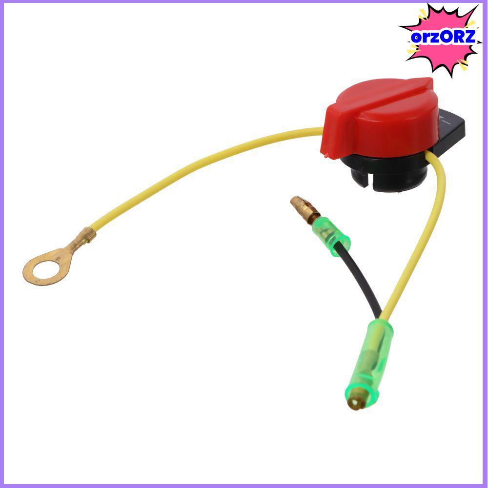 ORZORZ 3 ชิ้น Engine On Stop Switch, 36100-ZE1-015 3 สาย GX160 เซ็นเซอร์แจ้งเตือนน้ํามันต่ํา ใช้งานง