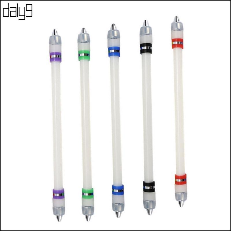 Dal Funny Flash Glow Spinning Pen Finger Gaming Spinning Pen Refill Comfy to Hold