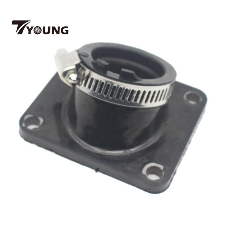 [มีจําหน่าย] อะแดปเตอร์อินเทอร์เฟซท่อร่วมไอดีคาร์บูเรเตอร์ยางซึมสูงสําหรับ Yamaha DT100 DT125 MX100 