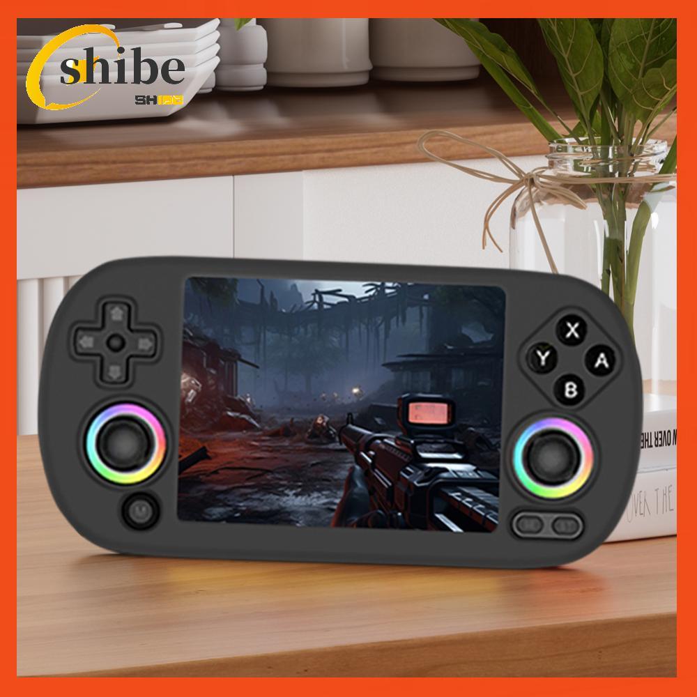 ซิลิโคนป้องกันกรณี Lanyard Protector Shell Sleeve Soft Skin Cover Case สําหรับ ANBERNIC RG40XX H เกม