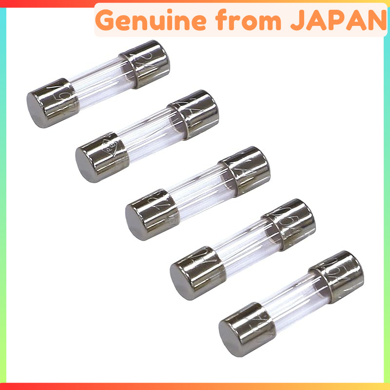 Amon Mini Tube Fuse Set (5pcs, 0.5A, 1A, 2A, 3A, 5A, 10A - Φ5.2 x 20mm)
