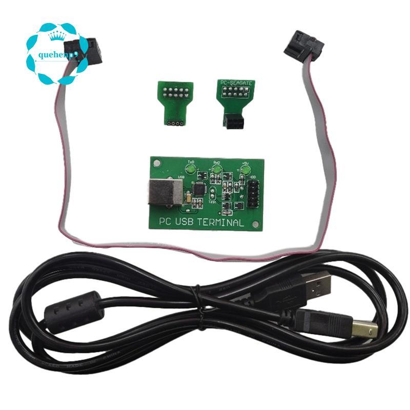 [Fast Q9]สําหรับสาย PC3000 USB COM Port Wire สําหรับ COM Private Cable พร้อมหัวสําหรับฮาร์ดดิสก์เก่า